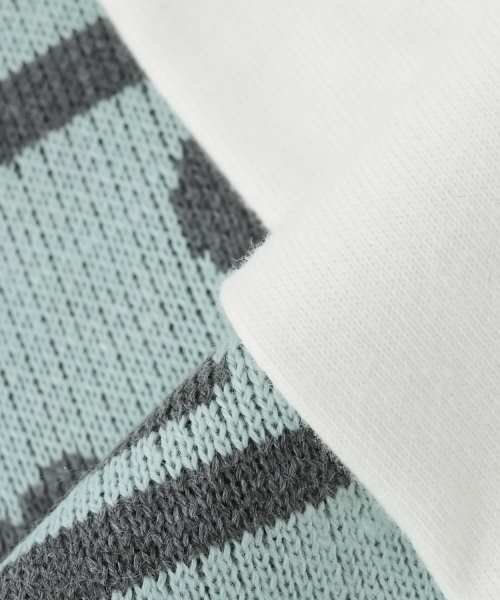 minimal（ミニマル）の「【アラエル】ベストレイヤードTシャツ（Tシャツ/カットソー・キッズ・オフホワイト/エメラルド/ラベンダー・100cm/140cm/130cm/120cm/110cm）」の16枚目の写真