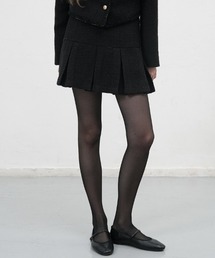 GENERAL IDEA | 【GENERAL IDEA】ツイードプリーツミニスカート / Tweed Pleated Mini Skirt(スカート)