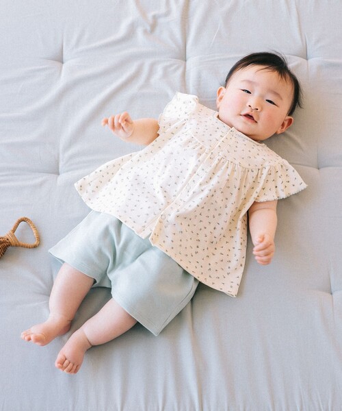 BEAMS mini（ビームスミニ）の「【7/31再値下げ】ベビー プルオーバー ブルマ セット2026SS（70～80cm）（その他ベビーウェア・キッズ・ピンク/ミント・80/70）」の6枚目の写真