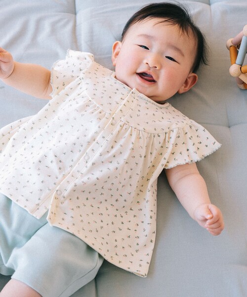 BEAMS mini（ビームスミニ）の「【7/31再値下げ】ベビー プルオーバー ブルマ セット2026SS（70～80cm）（その他ベビーウェア・キッズ・ピンク/ミント・80/70）」の7枚目の写真