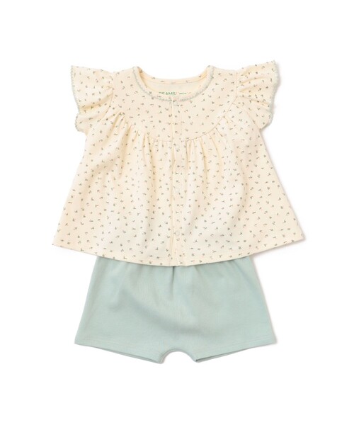 BEAMS mini（ビームスミニ）の「【7/31再値下げ】ベビー プルオーバー ブルマ セット2026SS（70～80cm）（その他ベビーウェア・キッズ・ピンク/ミント・80/70）」の9枚目の写真