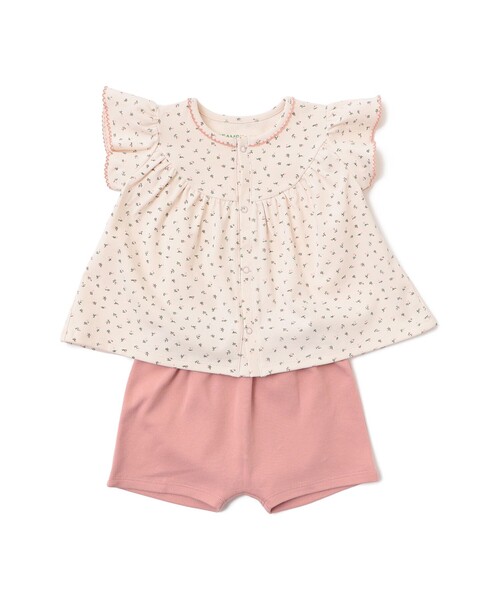 BEAMS mini（ビームスミニ）の「【7/31再値下げ】ベビー プルオーバー ブルマ セット2026SS（70～80cm）（その他ベビーウェア・キッズ・ピンク/ミント・80/70）」の21枚目の写真