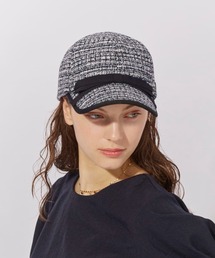 Chapeau d' O | Chapeau d' O Fancy Tweed Ribbon Cap / シャポードオー(キャップ)