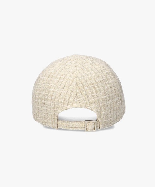 Chapeau d' O(シャポードオー)の「Chapeau d' O Fancy Tweed Ribbon Cap / シャポードオー(キャップ・レディース・ブラック/ベージュ/ブルー・FREE)」の22枚目の写真