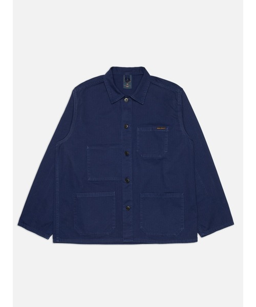 Nudie Jeans(ヌーディージーンズ)の「Nudie Jeans/ヌーディージーンズ Buddy Chore Jacket / チョアジャケット / Deep Blue(その他アウター・メンズ・ブルー系その他・S)」の1枚目の写真