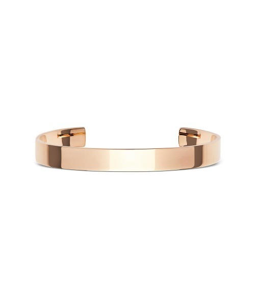 Daniel Wellington(ダニエルウェリントン)の「Line Cuff Brushed/Polished 7MM ローズゴールド/ゴールド/シルバー/グレー(ブレスレット・レディース・イエローゴールド/ピンクゴールド/ゴールド系その他/シルバー系その他/グレー/シルバー/ゴールド系その他3・LARGE/SMALL)」の7枚目の写真