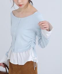 FREE'S MART | ◆布帛ドッキングサイドシャーリングカットソー(Tシャツ/カットソー)