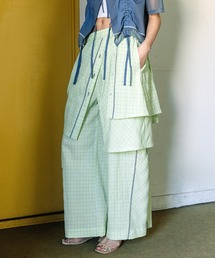 AULA AILA | チェックイージーパンツ(その他パンツ)