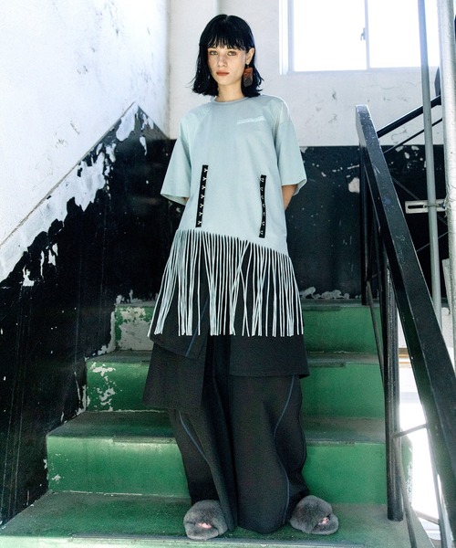 AULA AILA（アウラアイラ）の「チェックイージーパンツ（その他パンツ・レディース・ライム/ブラック/グレー・1/0）」の15枚目の写真