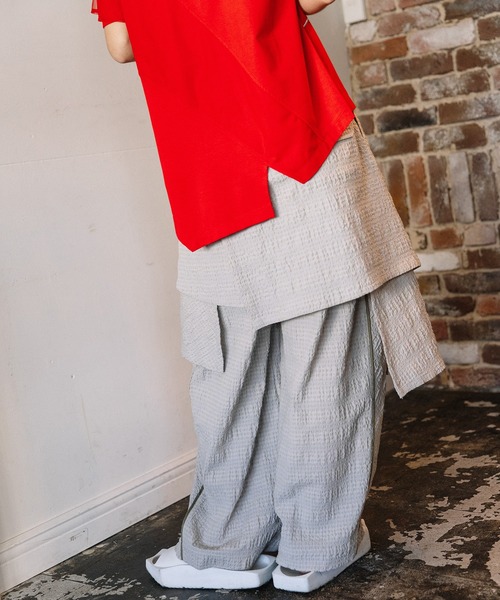 AULA AILA（アウラアイラ）の「チェックイージーパンツ（その他パンツ・レディース・ライム/ブラック/グレー・1/0）」の17枚目の写真