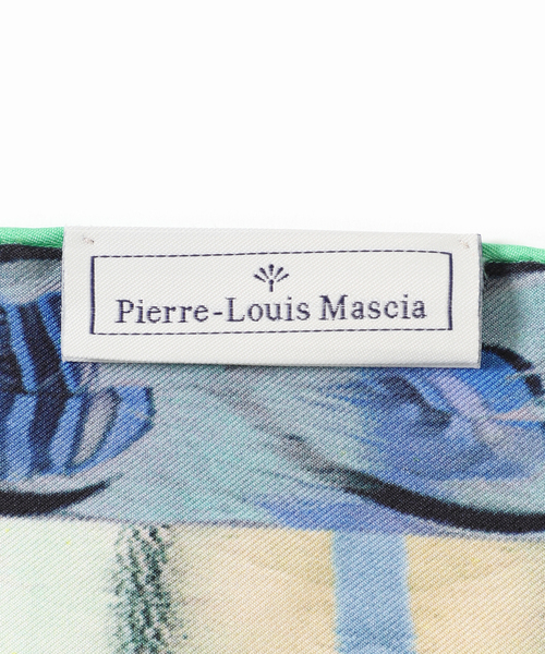 VERMEIL par iena（ヴェルメイユパーイエナ）の「PIERRE LOUIS MASCIA ピエール ルイマーシャ 67x67cm 517633/101（バンダナ/スカーフ・レディース・ブルー・FREE）」の10枚目の写真