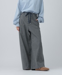 LEPSIM | ヒッコリーワイドパンツ　632749(その他パンツ)