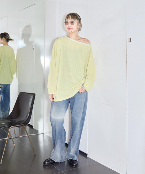 Lee(リー)の「LEE 別注 VINTAGE PAINTER PANTS LM7321:デニムパンツ(デニムパンツ・レディース・ネイビー・XX-SMALL/X-SMALL)」の3枚目の写真