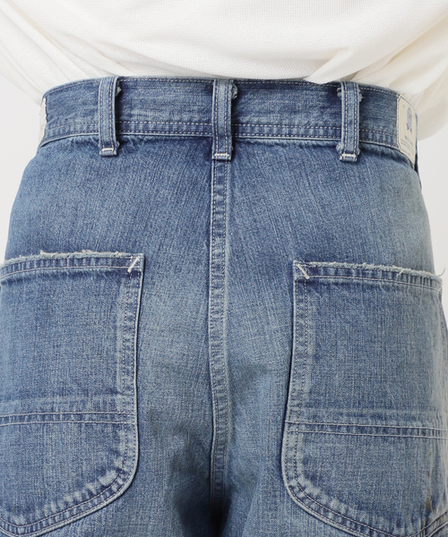 Lee(リー)の「LEE 別注 VINTAGE PAINTER PANTS LM7321:デニムパンツ(デニムパンツ・レディース・ネイビー・XX-SMALL/X-SMALL)」の18枚目の写真