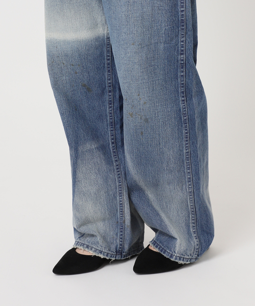 Lee(リー)の「LEE 別注 VINTAGE PAINTER PANTS LM7321:デニムパンツ(デニムパンツ・レディース・ネイビー・XX-SMALL/X-SMALL)」の19枚目の写真