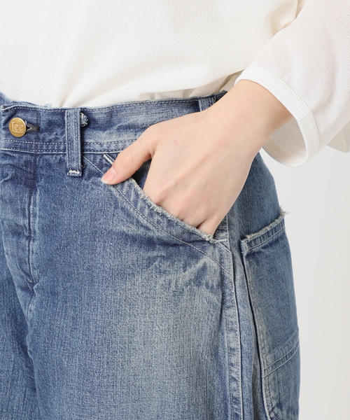 Lee(リー)の「LEE 別注 VINTAGE PAINTER PANTS LM7321:デニムパンツ(デニムパンツ・レディース・ネイビー・XX-SMALL/X-SMALL)」の20枚目の写真