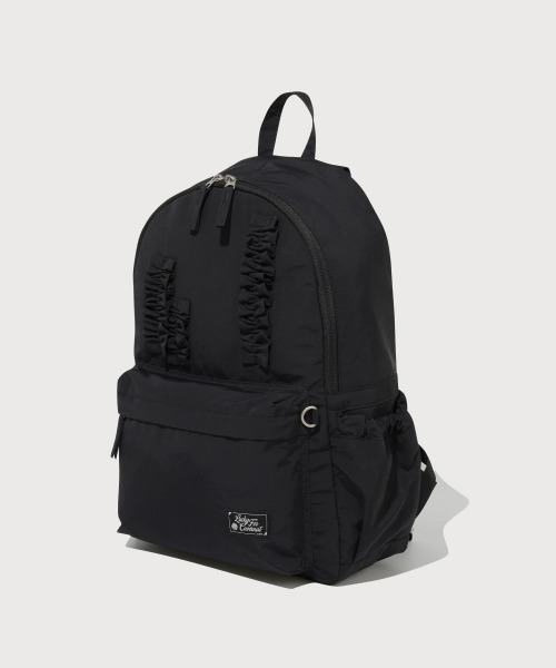 COVERNAT(カバーナット)の「WOMEN FRILL BACKPACK(バックパック/リュック・レディース・ブラック・FREE)」の3枚目の写真