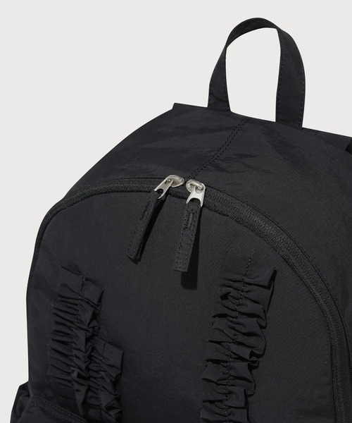 COVERNAT(カバーナット)の「WOMEN FRILL BACKPACK(バックパック/リュック・レディース・ブラック・FREE)」の5枚目の写真