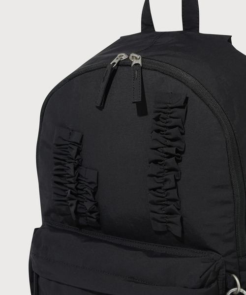 COVERNAT(カバーナット)の「WOMEN FRILL BACKPACK(バックパック/リュック・レディース・ブラック・FREE)」の6枚目の写真