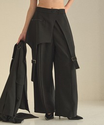 MIELI INVARIANT（ミエリインヴァリアント）の「Wide Cover Layer Slacks（スラックス）」
