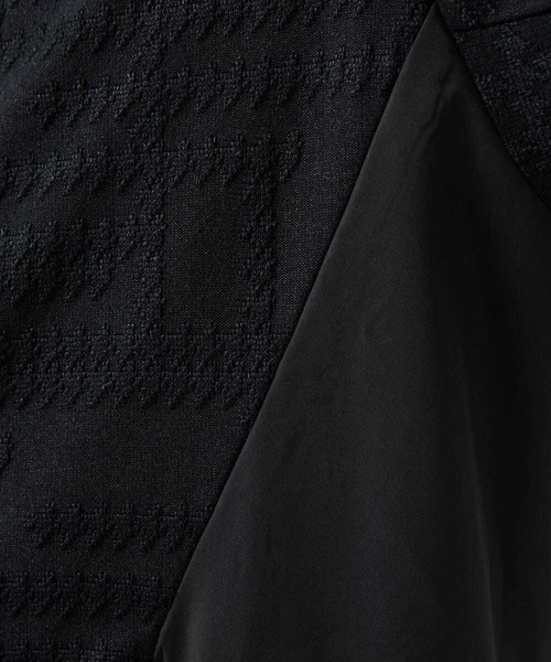 MICHEL KLEIN HOMME (ミッシェルクランオム)の「【セットアップ】ジャカードジップアップパーカー(パーカー・メンズ・ブラック/ホワイト・MEDIUM/LARGE/X-LARGE)」の11枚目の写真