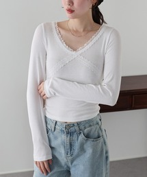 BLUEEAST | クロスレーストリムカットソー(Tシャツ/カットソー)