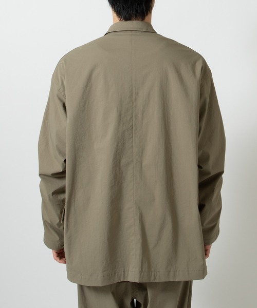 DAIWA PIER39（ダイワピア39）の「TECH LOOSE 2B JACKET（テーラードジャケット・メンズ・ブラック/グレー/ブラウン・SMALL/X-LARGE/LARGE/MEDIUM）」の7枚目の写真