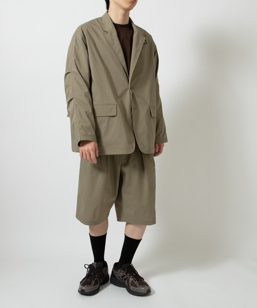 DAIWA PIER39（ダイワピア39）の「TECH LOOSE 2B JACKET（テーラードジャケット・メンズ・ブラック/グレー/ブラウン・SMALL/X-LARGE/LARGE/MEDIUM）」の12枚目の写真