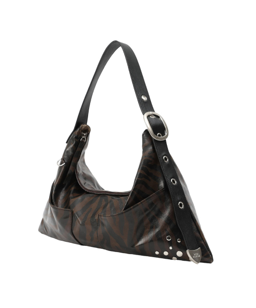 SAND MUSEUM（サンドミュージアム）の「RORA HOBO BAG [Zebra Brown]（ショルダーバッグ・レディース・その他・FREE）」の3枚目の写真