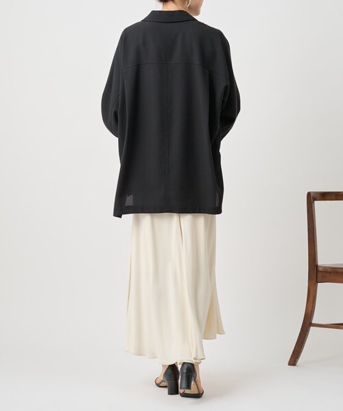 BEARDSLEY（ビアズリー）の「リラックスジャケット（テーラードジャケット・レディース・ブラック/ブラウン・FREE）」の10枚目の写真