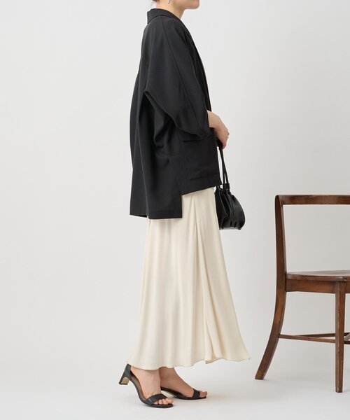 BEARDSLEY（ビアズリー）の「リラックスジャケット（テーラードジャケット・レディース・ブラック/ブラウン・FREE）」の11枚目の写真