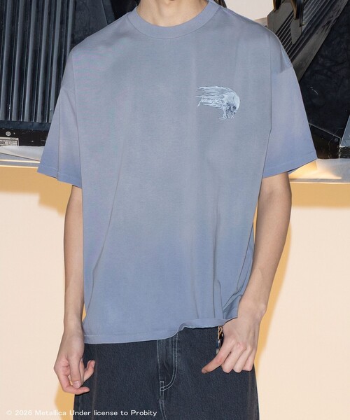 METALLICA（メタリカ）の「＜METALLICA × monkey time＞プリント Tシャツ（Tシャツ/カットソー・メンズ・パープル/コバルトブルー/ブラック・S/M/XL/L）」の5枚目の写真
