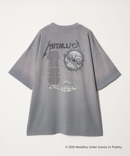 METALLICA（メタリカ）の「＜METALLICA × monkey time＞プリント Tシャツ（Tシャツ/カットソー・メンズ・パープル/コバルトブルー/ブラック・S/M/XL/L）」の16枚目の写真