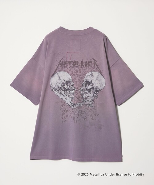 METALLICA（メタリカ）の「＜METALLICA × monkey time＞プリント Tシャツ（Tシャツ/カットソー・メンズ・パープル/コバルトブルー/ブラック・S/M/XL/L）」の22枚目の写真