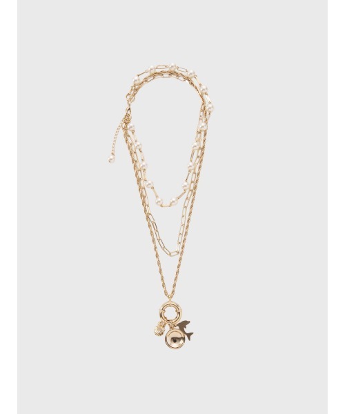 EIMY ISTOIRE（エイミーイストワール）の「マリンネックレス（ネックレス・レディース・ゴールド・F）」の5枚目の写真