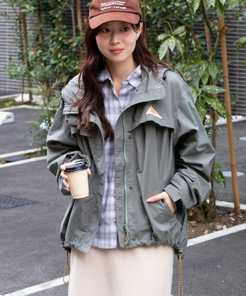 KELTY(ケルティ)の「【KELTY/ケルティ】ザパタ ジャケット(ブルゾン・レディース・セージグリーン/チャコールグレー/ベージュ/ブラック・L/M)」の16枚目の写真