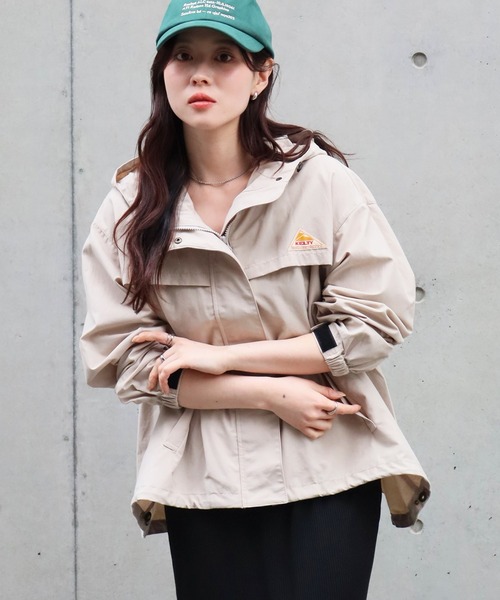 KELTY(ケルティ)の「【KELTY/ケルティ】ザパタ ジャケット(ブルゾン・レディース・セージグリーン/チャコールグレー/ベージュ/ブラック・L/M)」の7枚目の写真