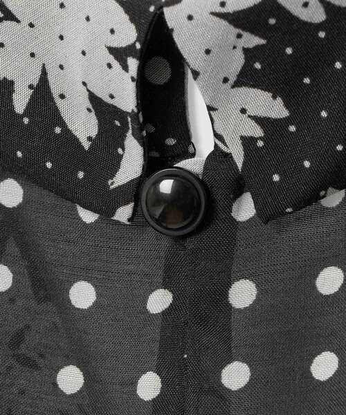 ANAYI（アナイ）の「【セットアップ対応商品】ドットパッチワークプリントボウタイ ブラウス（シャツ/ブラウス・レディース・ベージュ/ブラック・38/36）」の15枚目の写真