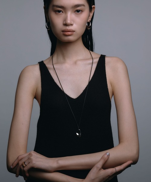 CENE（セネ）の「【CENE】ニュアンスメタルコードネックレス（ネックレス・レディース・ゴールド/シルバー・FREE）」の8枚目の写真