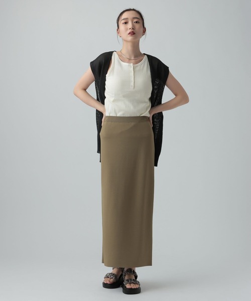 LEPSIM（レプシィム）の「ペーパーWZIPベスト　656674（ベスト・レディース・ブラウン/チャコールグレー・TALL/FREE）」の8枚目の写真