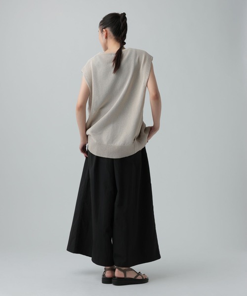 LEPSIM（レプシィム）の「ペーパーWZIPベスト　656674（ベスト・レディース・ブラウン/チャコールグレー・TALL/FREE）」の13枚目の写真