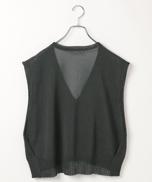 LEPSIM（レプシィム）の「ペーパーWZIPベスト　656674（ベスト・レディース・ブラウン/チャコールグレー・TALL/FREE）」の22枚目の写真