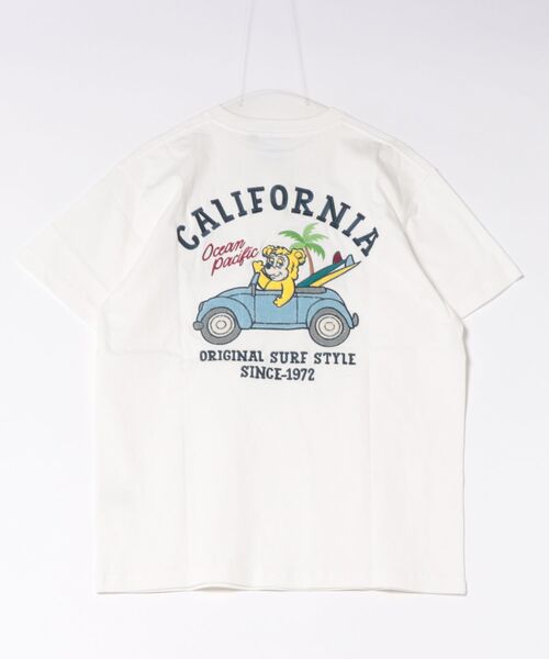 Ocean Pacific(オーシャンパシフィック)の「【OP:オーピー】カリフォルニアベアバックグラフTシャツ(Tシャツ/カットソー・メンズ・チャコールグレー/ホワイト/ベージュ・X-LARGE/LARGE/MEDIUM)」の13枚目の写真