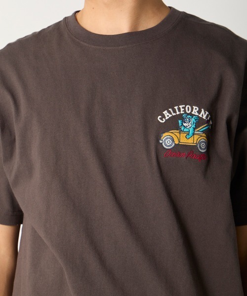 Ocean Pacific(オーシャンパシフィック)の「【OP:オーピー】カリフォルニアベアバックグラフTシャツ(Tシャツ/カットソー・メンズ・チャコールグレー/ホワイト/ベージュ・X-LARGE/LARGE/MEDIUM)」の7枚目の写真