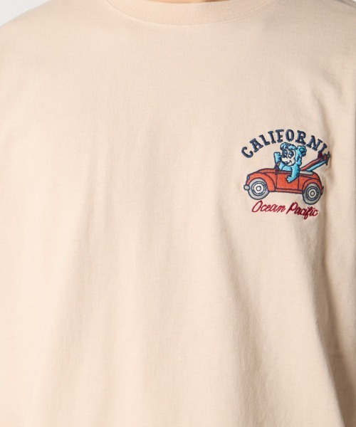 Ocean Pacific(オーシャンパシフィック)の「【OP:オーピー】カリフォルニアベアバックグラフTシャツ(Tシャツ/カットソー・メンズ・チャコールグレー/ホワイト/ベージュ・X-LARGE/LARGE/MEDIUM)」の12枚目の写真