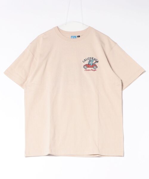 Ocean Pacific(オーシャンパシフィック)の「【OP:オーピー】カリフォルニアベアバックグラフTシャツ(Tシャツ/カットソー・メンズ・チャコールグレー/ホワイト/ベージュ・X-LARGE/LARGE/MEDIUM)」の8枚目の写真