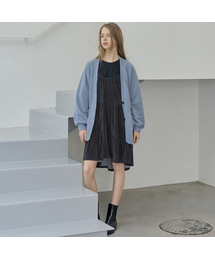 AVANT-G（アバン）の「Dolman Overfit Long Cardigan - BLUE（カーディガン/ボレロ）」