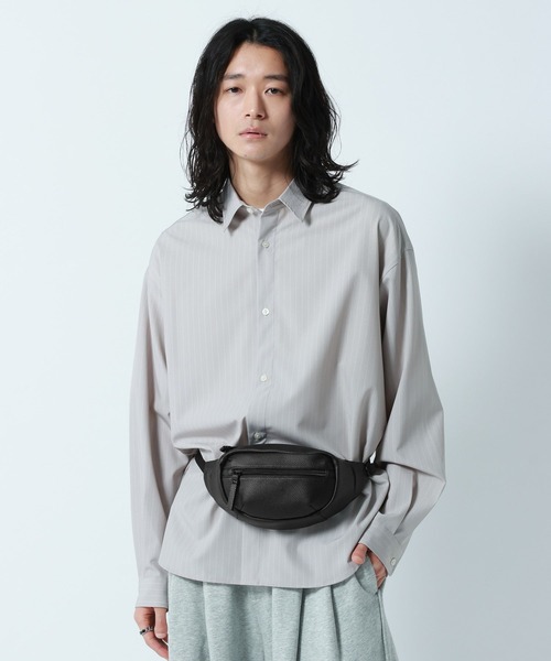 RAGEBLUE(レイジブルー)の「ボディバッグ/ウエストポーチ(ボディバッグ/ウエストポーチ・メンズ・ベージュ/ブラック/グレー・FREE)」の1枚目の写真