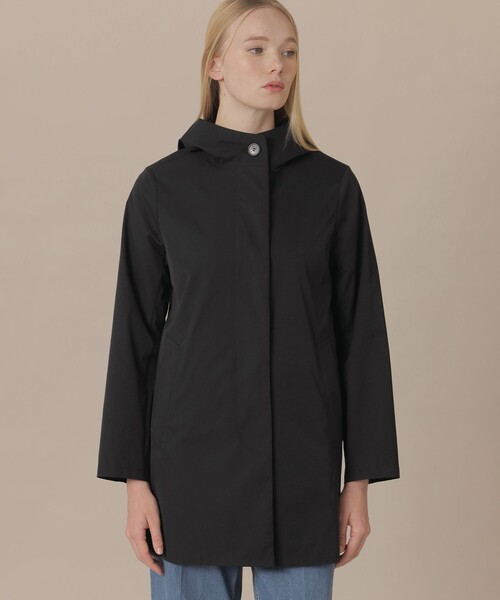 MACKINTOSH LONDON（マッキントッシュ ロンドン）の「【WEB・一部店舗限定】【CHRYSTON/クリストン】フーデットコート（トレンチコート・レディース・ブラック/グレー系その他・40/38）」の3枚目の写真