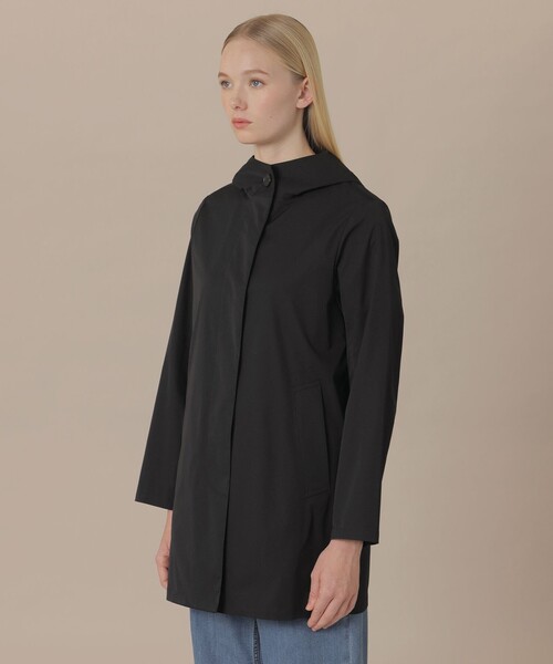 MACKINTOSH LONDON（マッキントッシュ ロンドン）の「【WEB・一部店舗限定】【CHRYSTON/クリストン】フーデットコート（トレンチコート・レディース・ブラック/グレー系その他・40/38）」の7枚目の写真